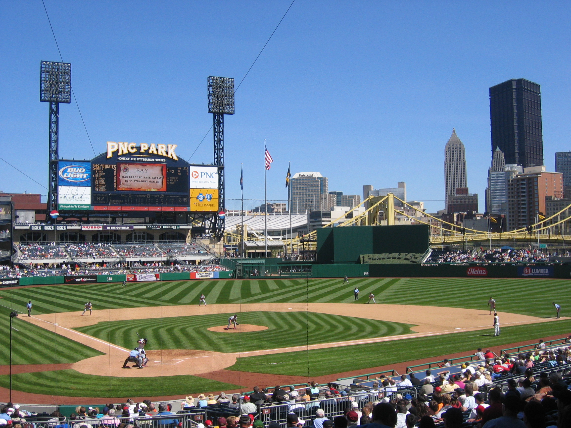  here's today's Friday Foto of sorts: PNC Park Field View.